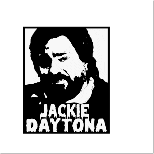 jackie daytona BLACK Posters and Art